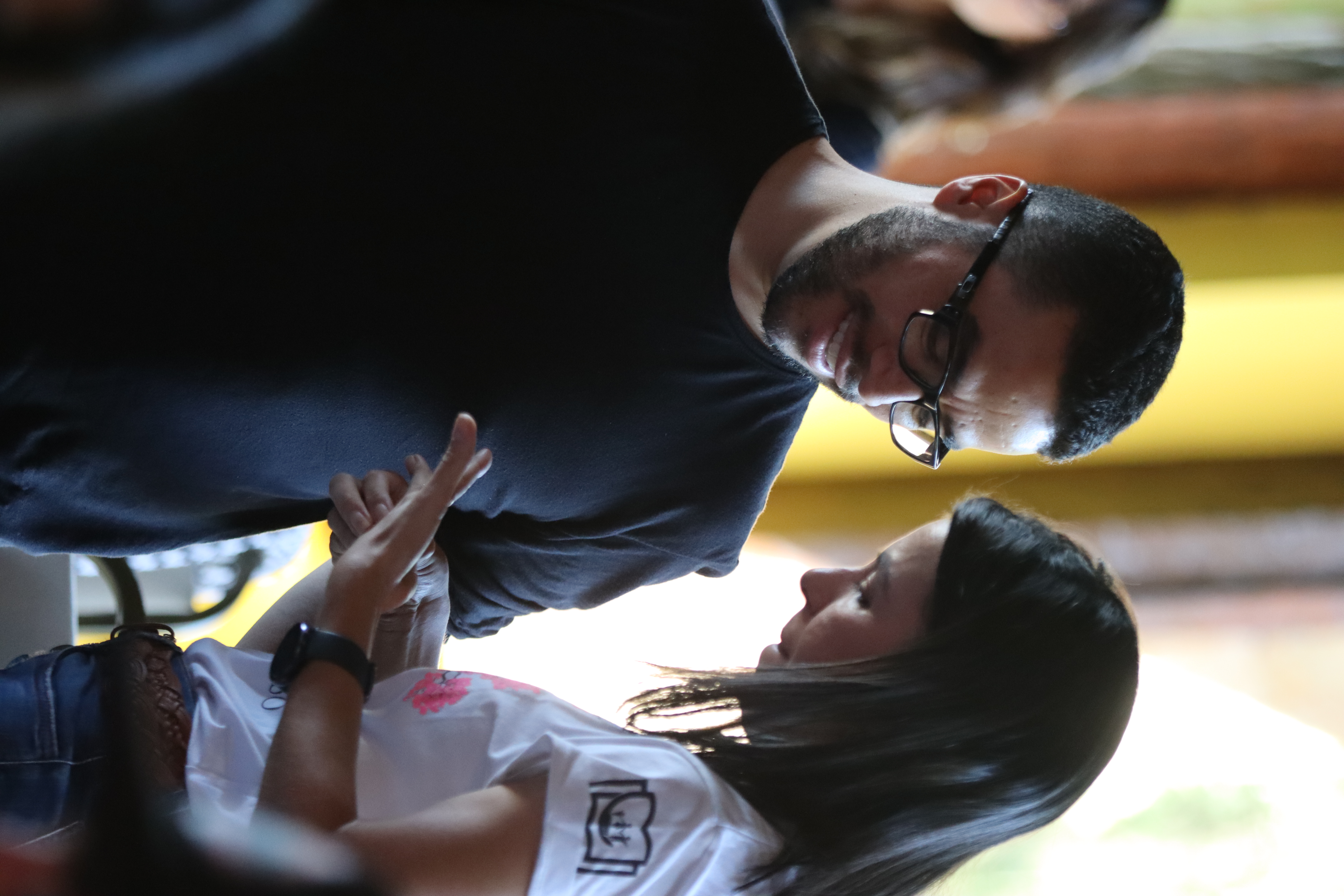 Casal real na Imersão Família em Curso